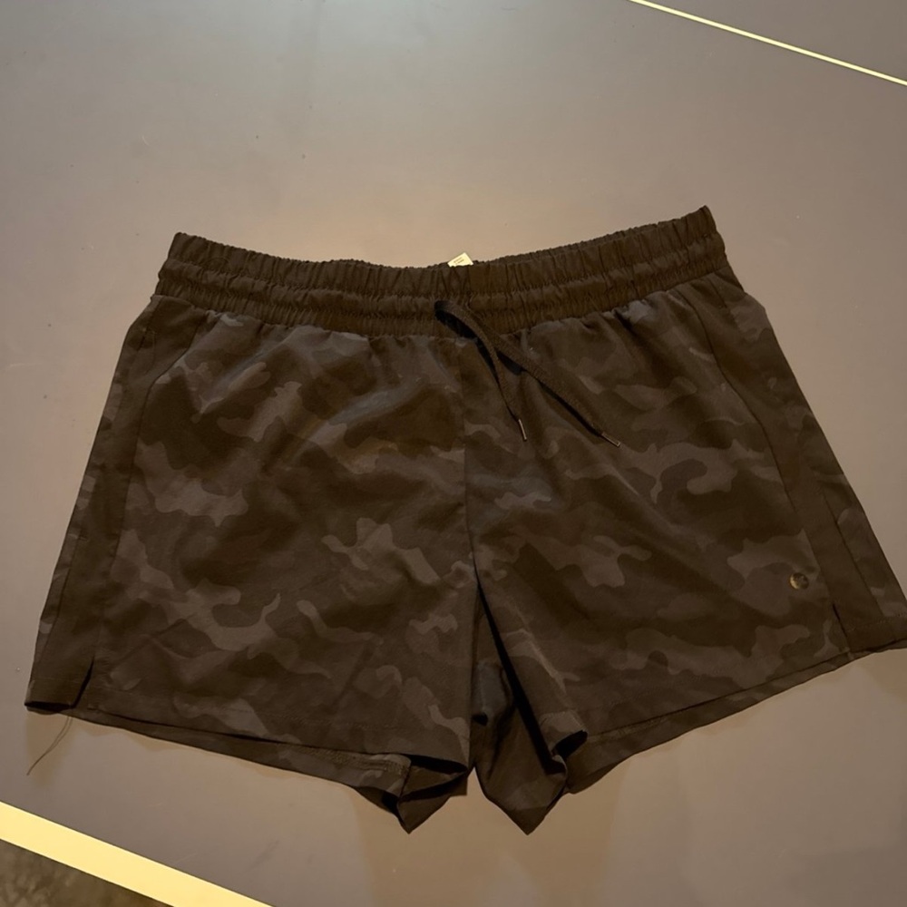 RBX Women's Dark Camouflage Athletic Shorts